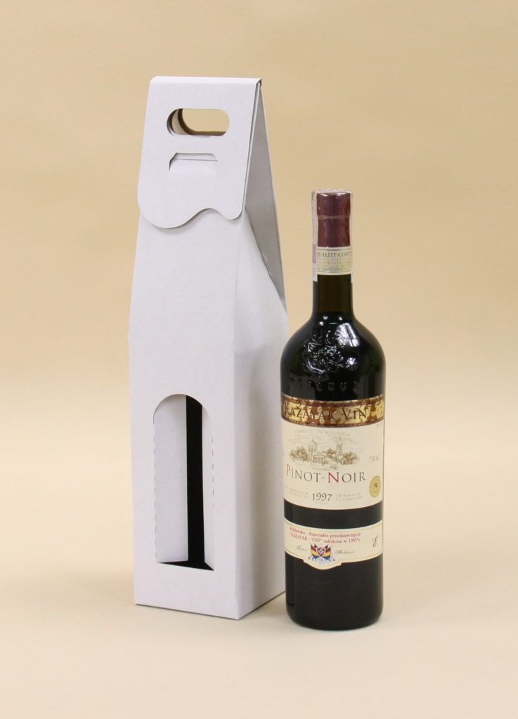 kartonowe pudełko na wino